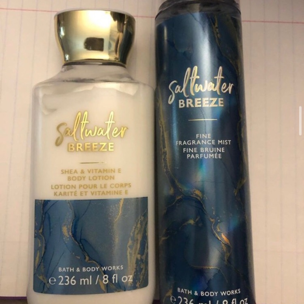 Perfume and lotion